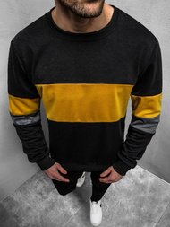 Bluza męska czarna OZONEE JS/JZ11039Z