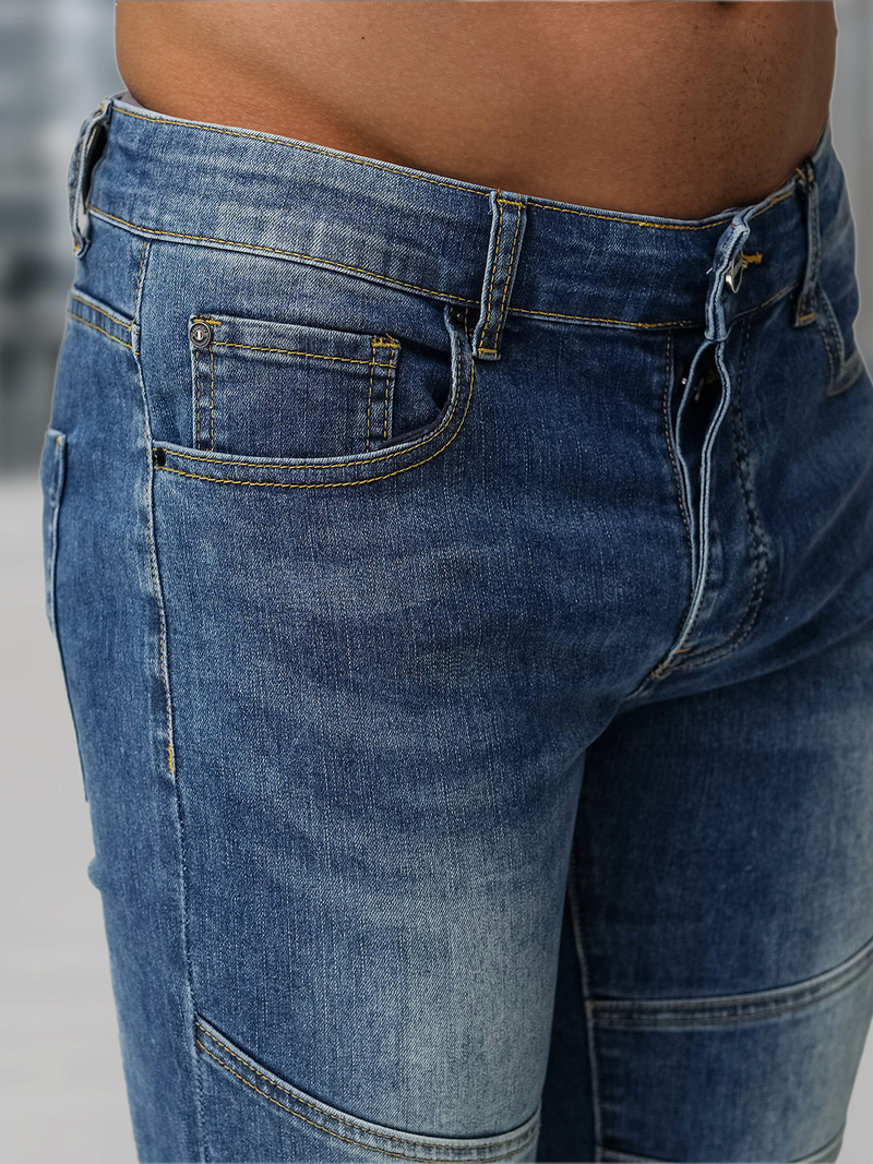 Чоловічі джинси tемно-синi OZONEE NB/MP0082BS