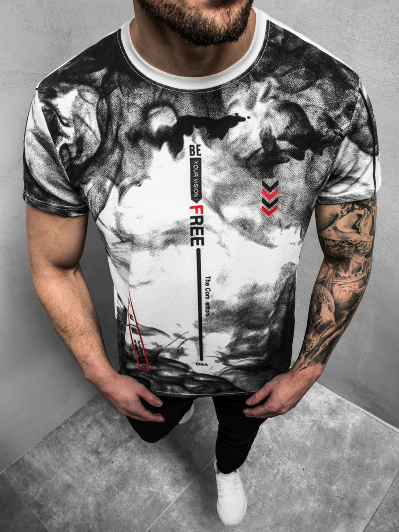 Футболка чоловіча Бiла OZONEE JS/SS10999Z