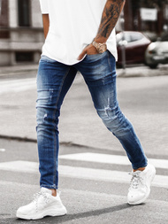 Spodnie jeansowe męskie niebieskie OZONEE NB/MP0010BCZ