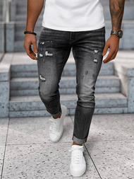 Чоловічі джинси Чорнi OZONEE NB/MP0169G