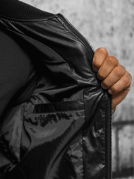 Куртка чоловіча чорна OZONEE O/11Z8099