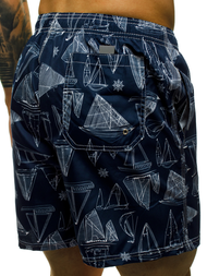 Spodenki kąpielowe męskie granatowe OZONEE JS/ST070