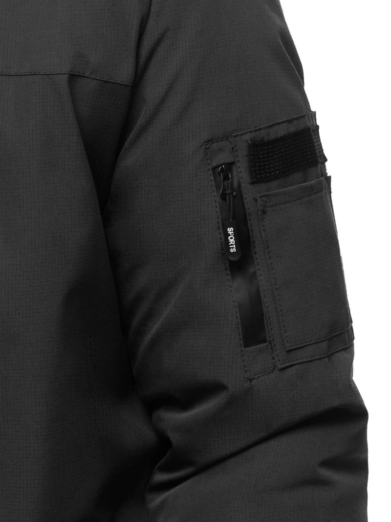 Kurtka zimowa męska grafitowa OZONEE O/9805