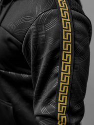 Komplet dresowy męski czarny OZONEE JS/3C555