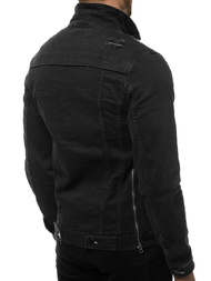 Kurtka jeans męska czarna OZONEE G/602
