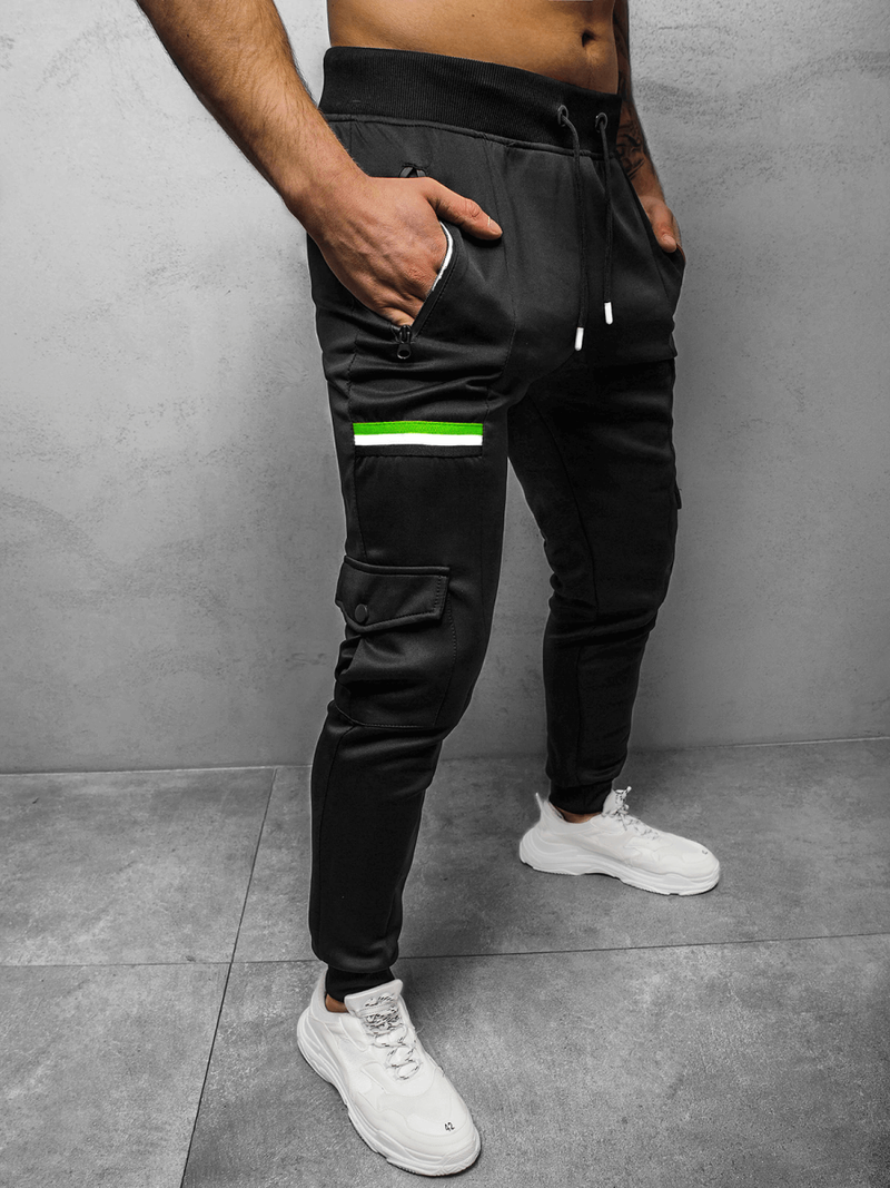 Штани спортивні чоловічі Чорнi OZONEE JS/K10278