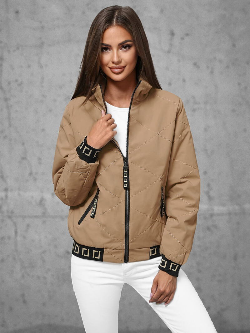 Куртка жіноча Бежева OZONEE JS/5M3161/62