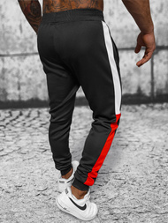 Штани Cпортивні Чоловічі Чорнi OZONEE JS/JK99113