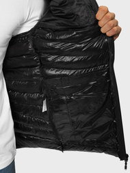 Kurtka zimowa męska pikowana czarna OZONEE JS/M13057/392