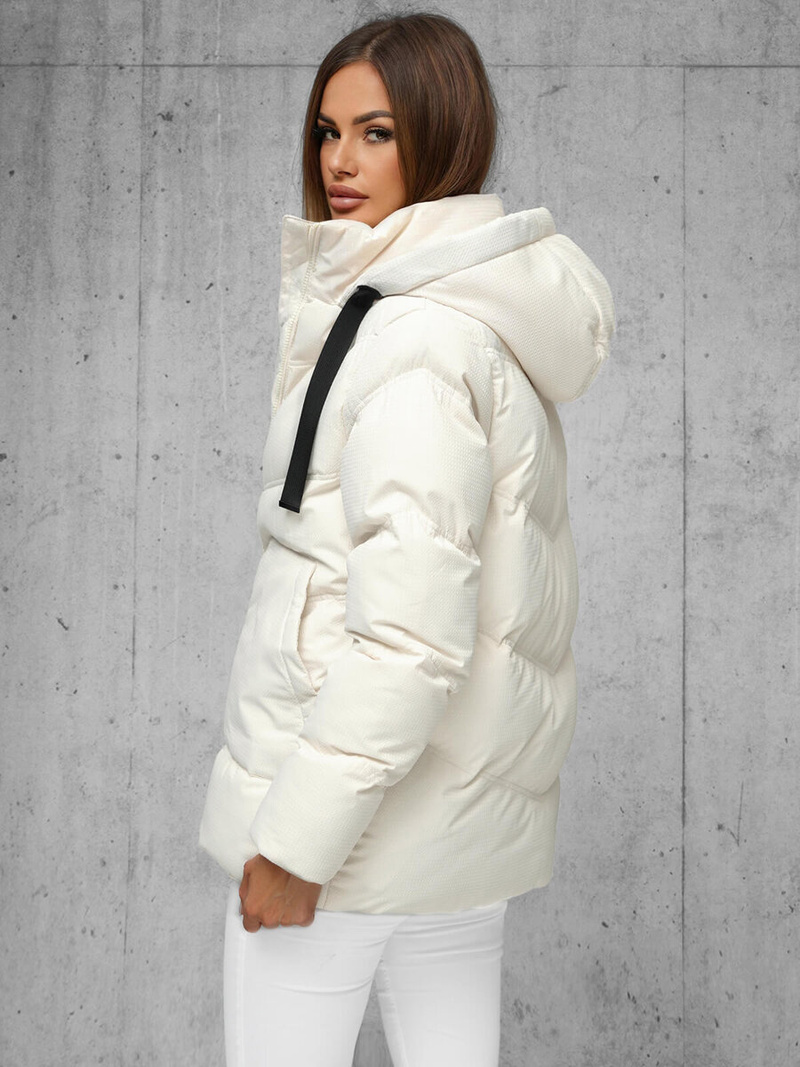 Куртка жіноча Кремова OZONEE JS/5M3251/281Z