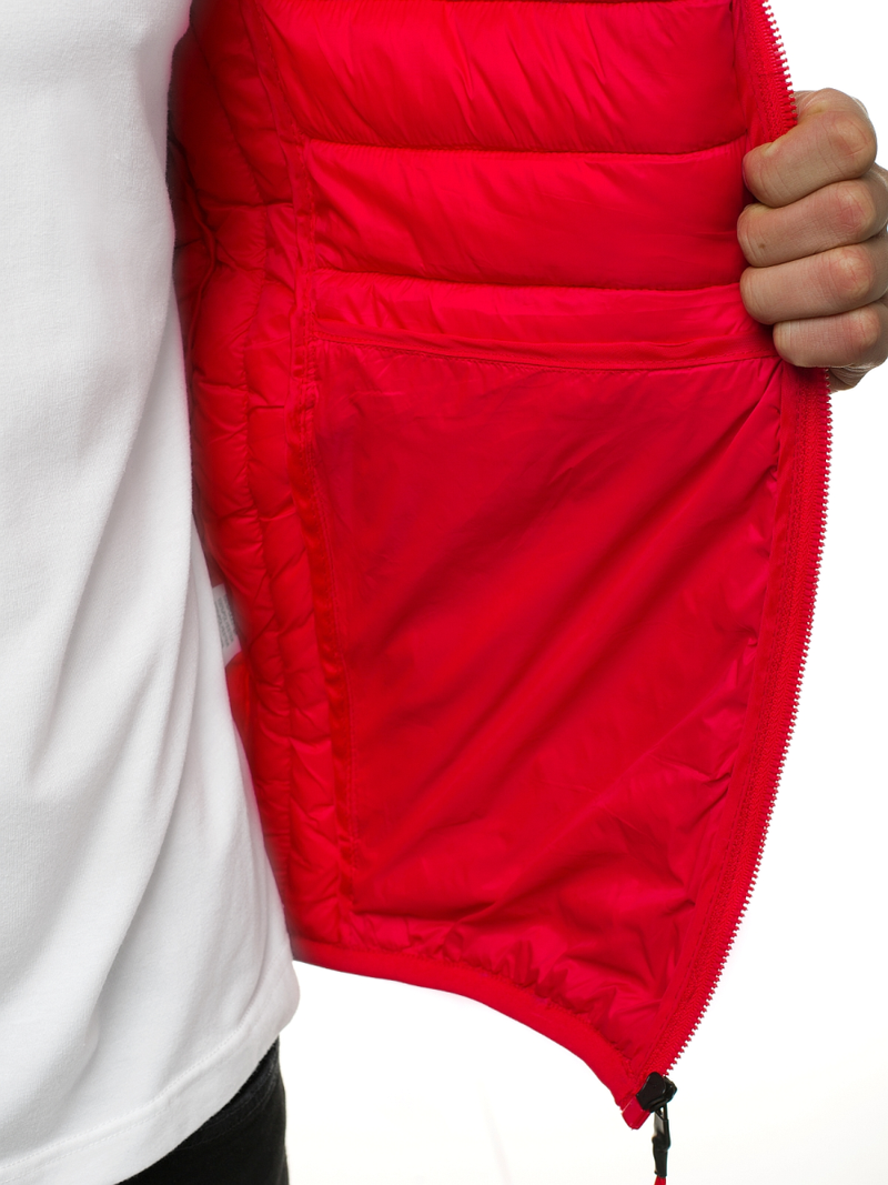 Безрукавка чоловіча Червона OZONEE JS/LY36