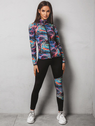 Жіночий спортивний костюм з трьох частин Кольоровий OZONEE O/MS09Z