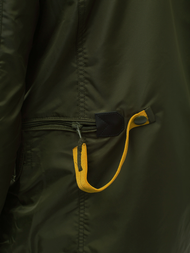 Kurtka przejściowa męska zielona OZONEE O/99237