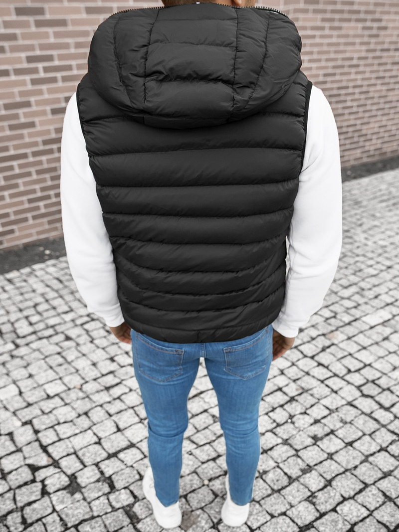 Безрукавка чоловіча Чорна OZONEE N/6878/1Z