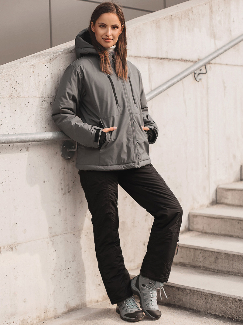 Куртка жіноча Темно-Сiра OZONEE JS/HH012/2