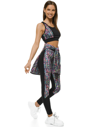 Komplet sportowy trzyczęściowy damski kolorowy OZONEE O/MS08