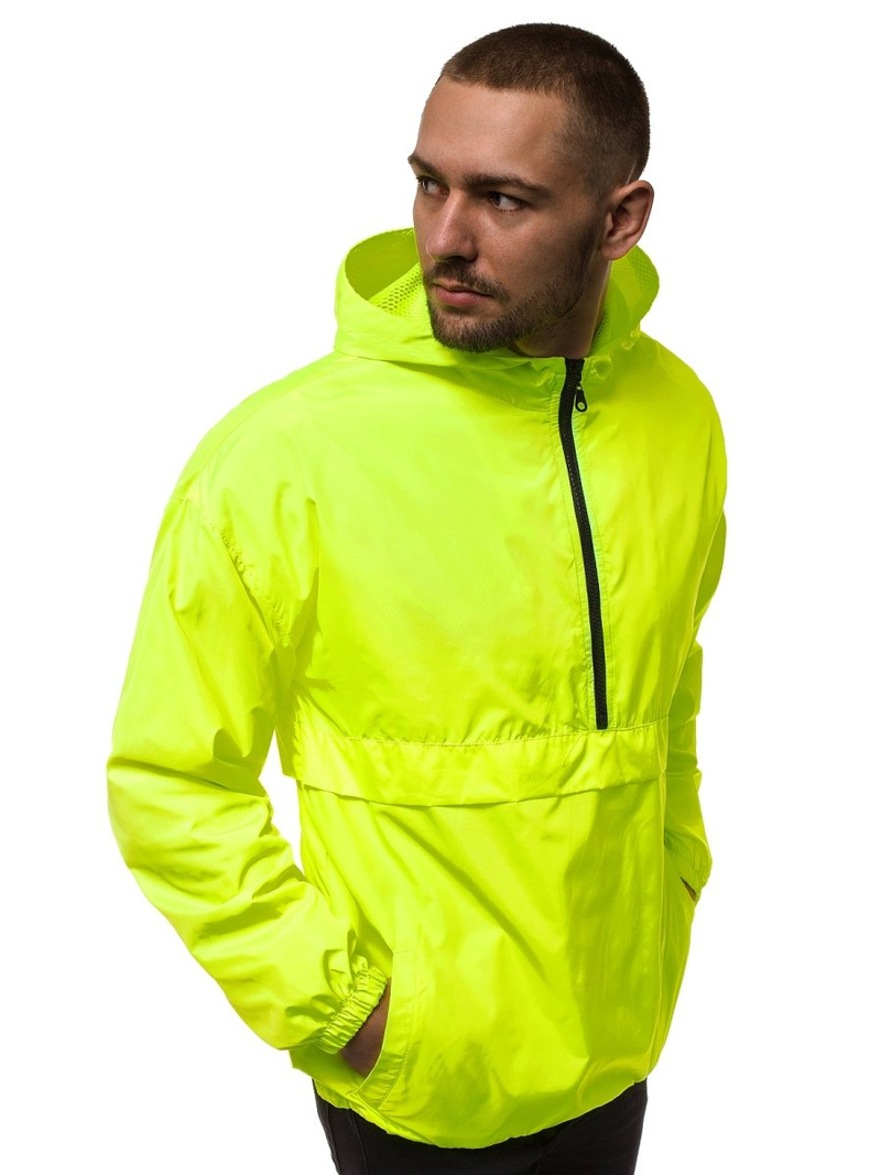 Куртка міжcезонна чоловіча Жовта-неон OZONEE MACH/5001K