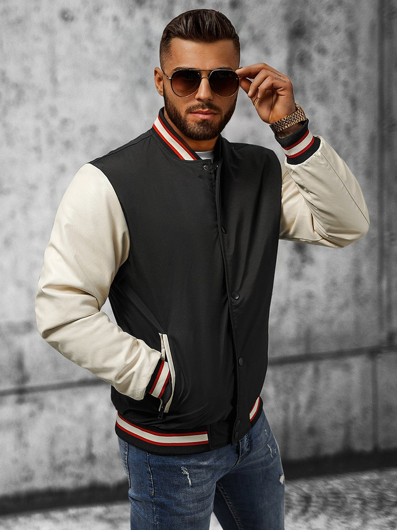 Куртка чоловіча Чорна OZONEE JS/84M3021/392