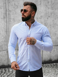 Koszula męska biała/2 OZONEE O/CLS349