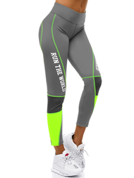 Legginsy damskie szare OZONEE X/1256