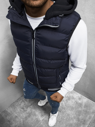 Безрукавка чоловіча Темно-Синя OZONEE N/6879