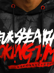 Bluza męska czarna OZONEE JS/DD210Z