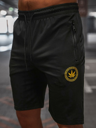 Komplet dresowy męski czarny OZONEE O/HM760