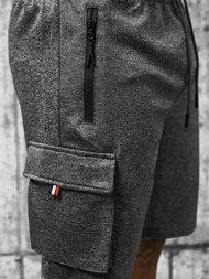 Шорти чоловічі Графітові OZONEE JS/8K278