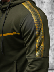 Komplet dresowy męski zielony OZONEE JS/8C8117/29