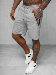 Spodenki dresowe męskie szare OZONEE JS/8K1500/2