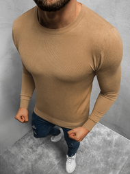 Sweter męski brązowy OZONEE TMK/YY01/7