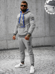 Спортивний костюм чоловічій Сiрий OZONEE JS/8C59/2