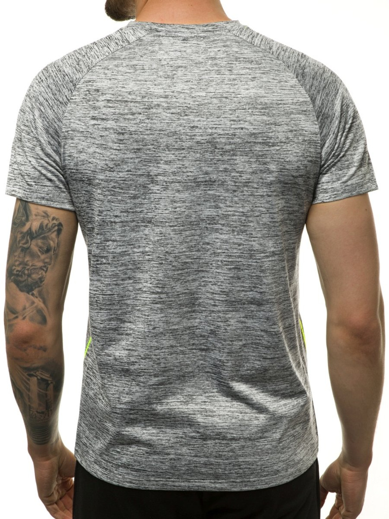 T-Shirt męski szary OZONEE JS/KS2101