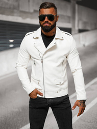 Чоловіча шкіряна куртка Бiла OZONEE O/88121