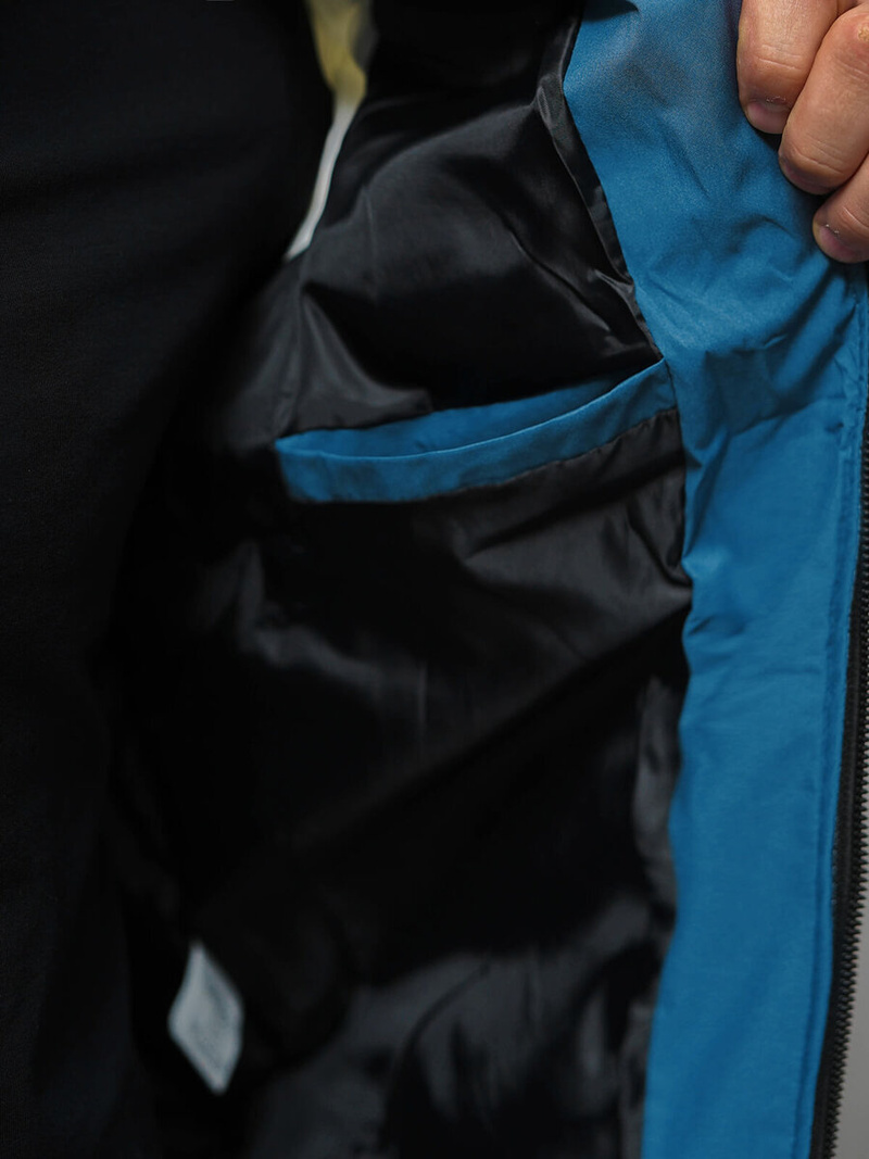 Kurtka męska bomberka niebieska OZONEE JS/84M3011/243