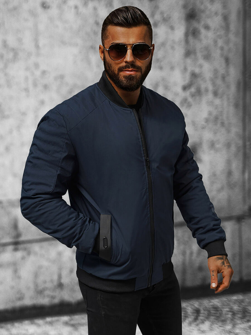 Куртка чоловіча tемно-cиня OZONEE JS/84M3007/215