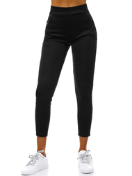 Legginsy damskie czarne OZONEE JS/1026/E1