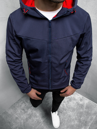 Куртка softshell чоловіча Темно-Синя OZONEE JS/KS2188