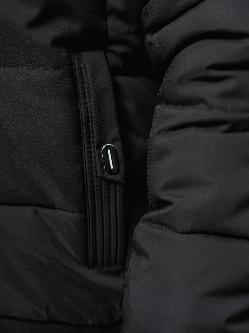 Куртка Чоловіча Чорна OZONEE JS/84M3029/392