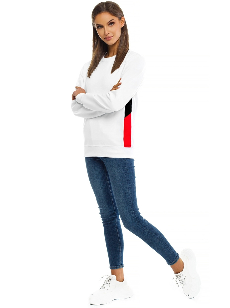 Bluza damska biała OZONEE JS/JK88126/1Z
