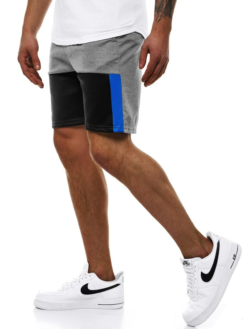 Spodenki męskie szare OZONEE JS/KK300187