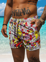 Spodenki kąpielowe męskie szare OZONEE O/22205003