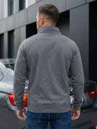 Толстовка чоловіча Темно-Сiра OZONEE JS/2002Z