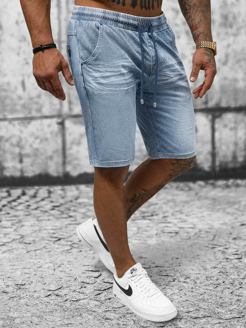 Шорти джинові чоловічі cинi OZONEE NB/MP0267BC