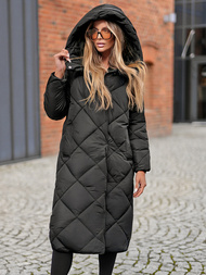 Куртка жіноча чорна OZONEE JS/5M3173/392Z