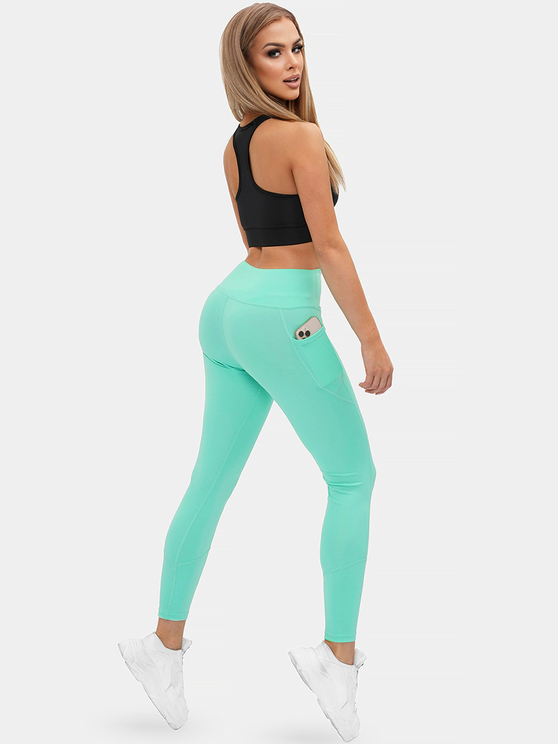 Legginsy damskie miętowe OZONEE O/XL004/61Z