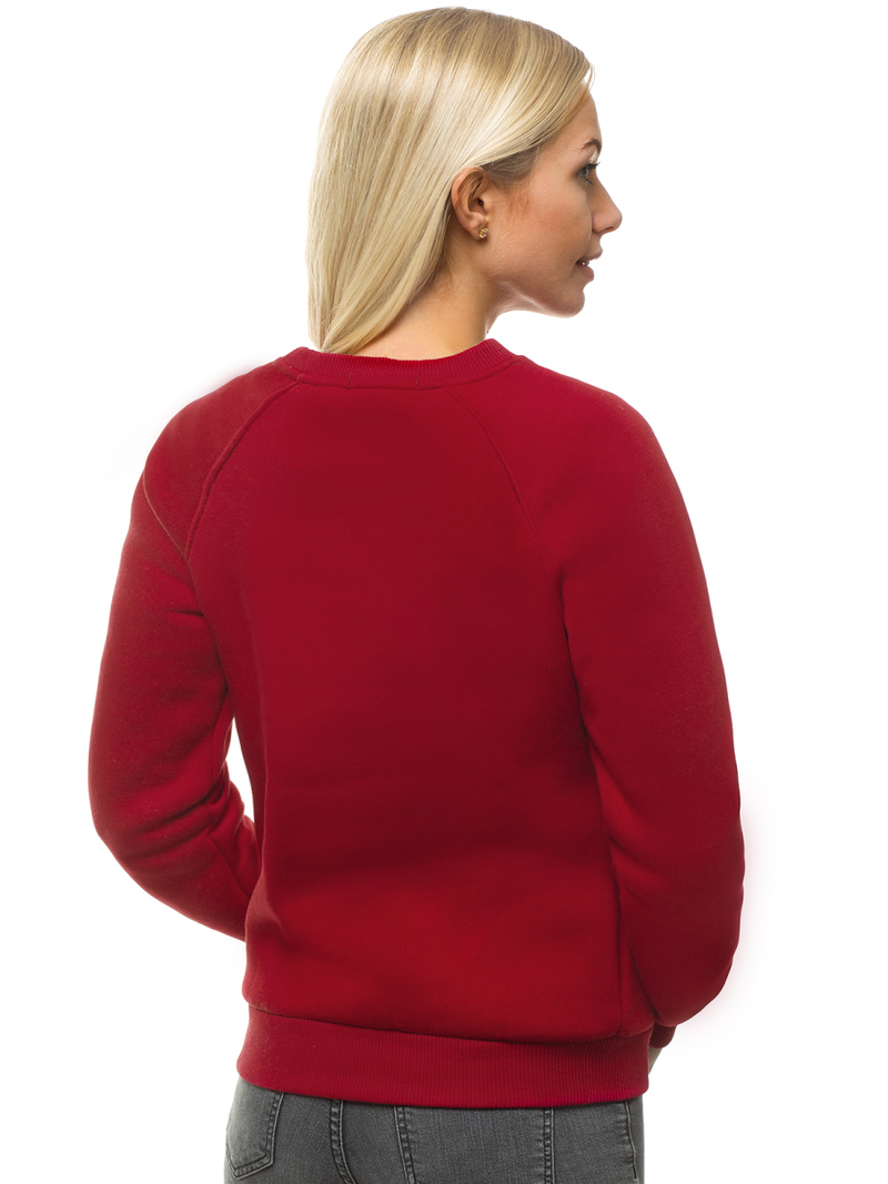 Bluza damska bordowa OZONEE O/12103