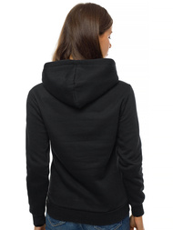Bluza z kapturem damska czarna OZONEE JS/B26016