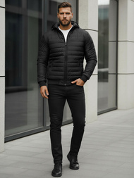 Kurtka męska czarna OZONEE JS/MY13Z